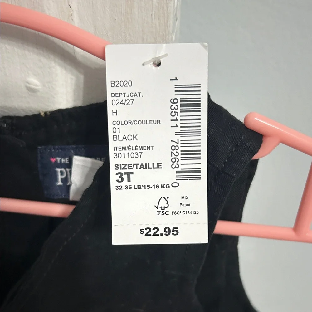The Children’s Place Black Kids Jumper with Bow - NWT - Picture 2 of 2